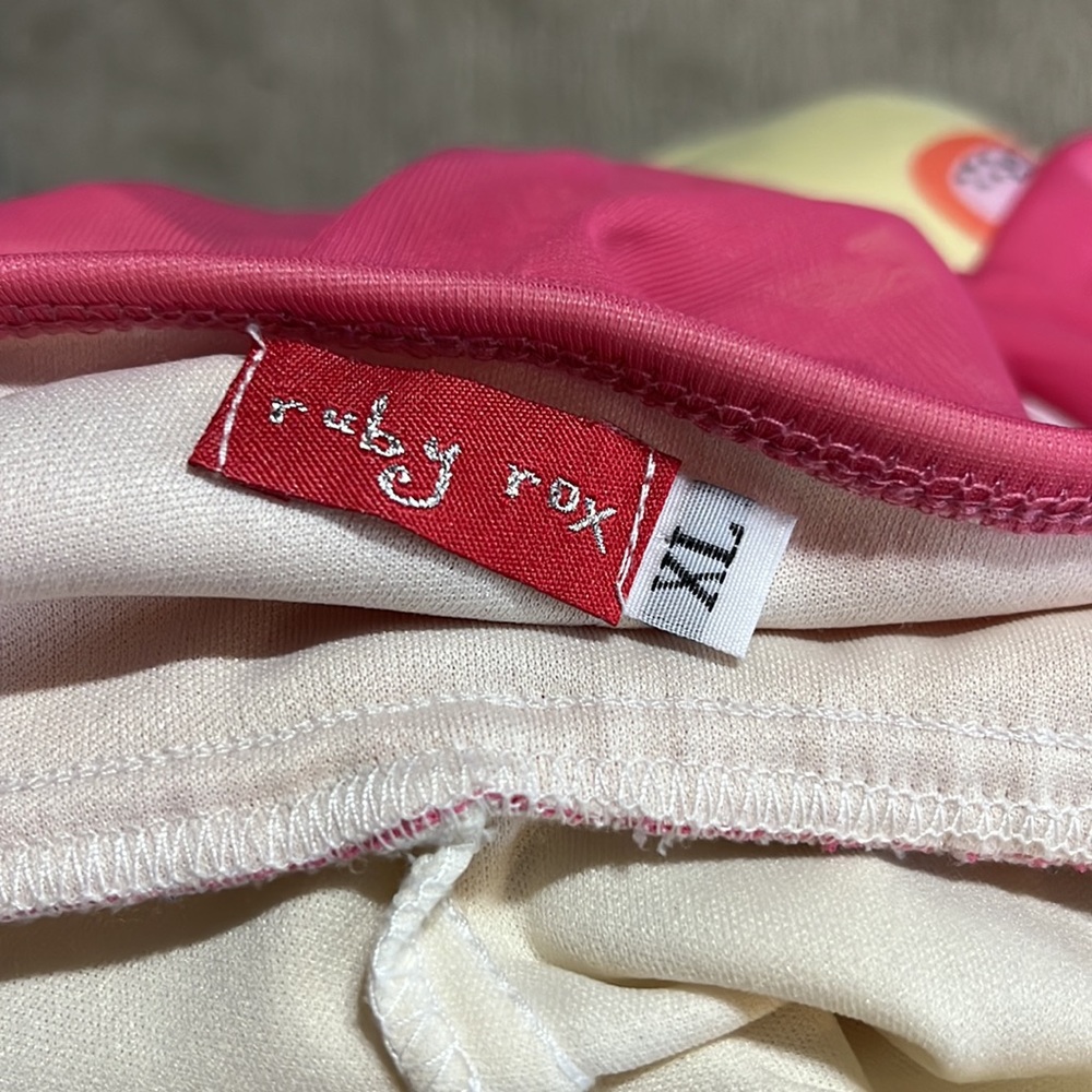 Ruby Rox Pink Chiffon Dress🍭🍭EXCELLENT CONDITION - Picture 5 of 6